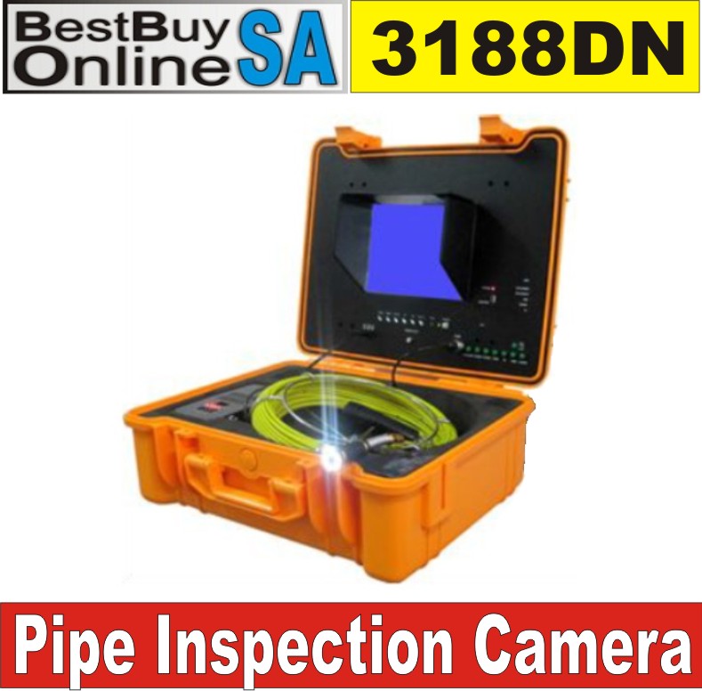 Pipe inspection Camera with ABS Waterproof Case.